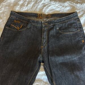 Men’s Black Billabong Straight Leg Jeans sz 34